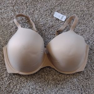 NWT Soma Enbliss Full Coverage Bra Soft Tan Size 42DDD